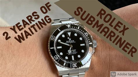 rolex submariner waitlist|rolex wait times 2024.